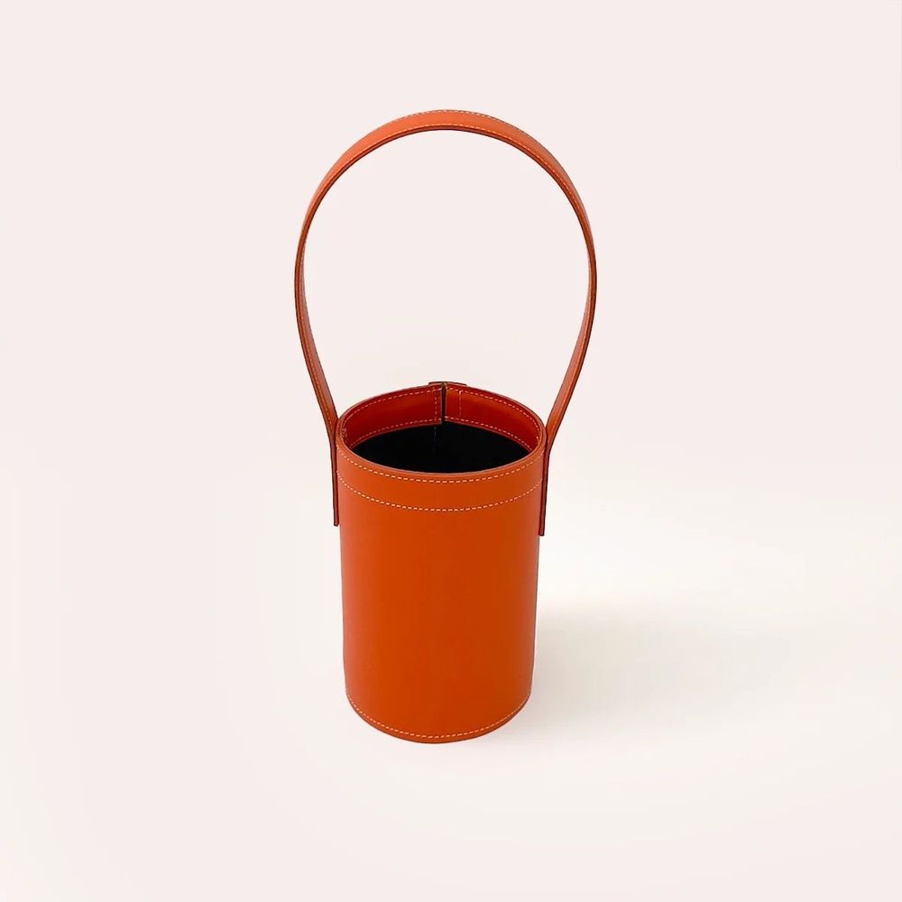 Objets de décoration - Porte bouteille en cuir Castllon - MIDIPY