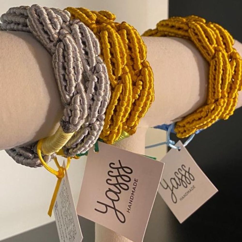 Bracelets - TWISTS bangles / vendus par paire - YASSS HANDMADE