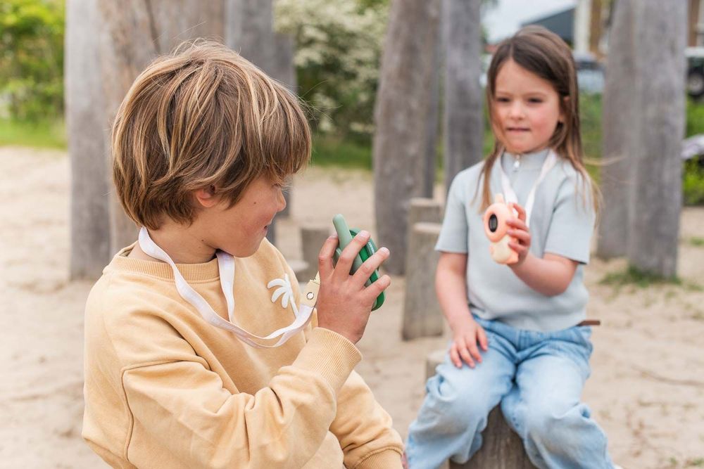 Toys - Zoo Walkie Talkie - Dino Pink x Dino Green - THE ZOOFAMILY