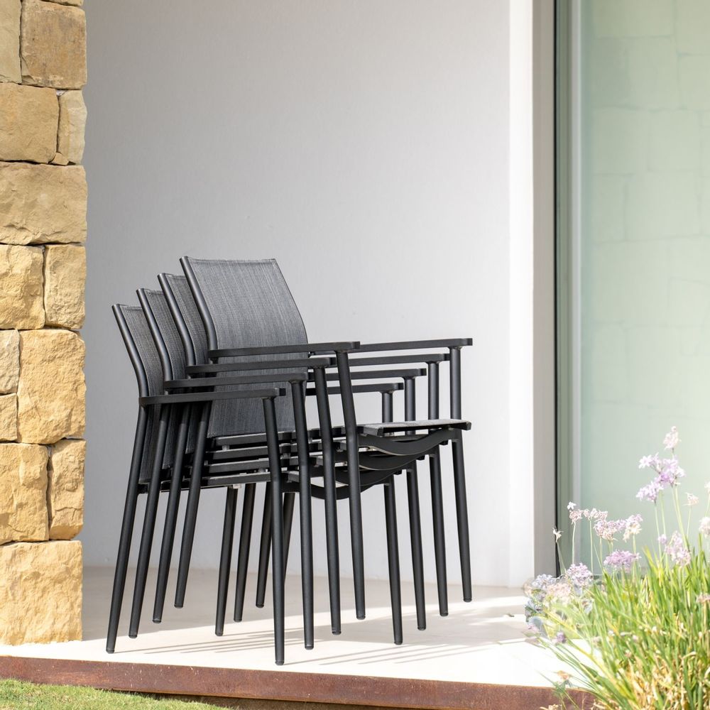 Fauteuils de jardin - Chaise de salle à manger Loya - JATI & KEBON