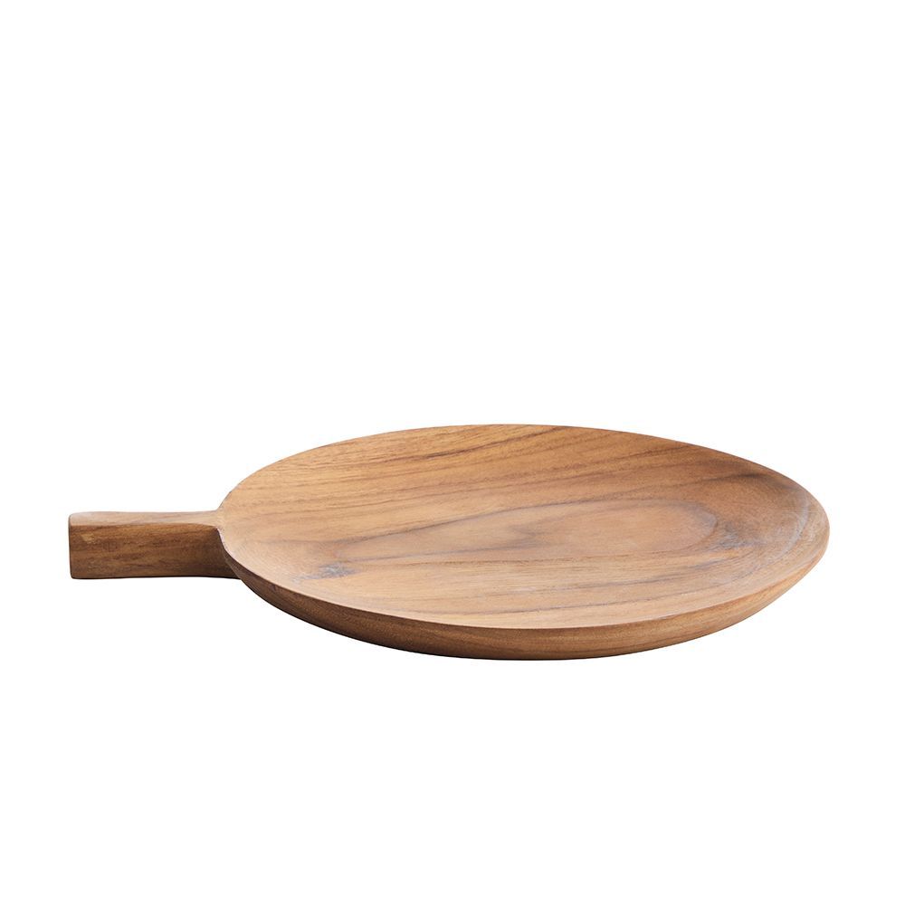 Couverts & ustensiles de cuisine - Assiettes de service en teck recyclé - ORIGINALHOME ECO DESIGN
