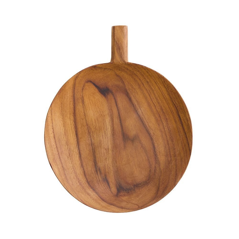Couverts & ustensiles de cuisine - Assiettes de service en teck recyclé - ORIGINALHOME ECO DESIGN