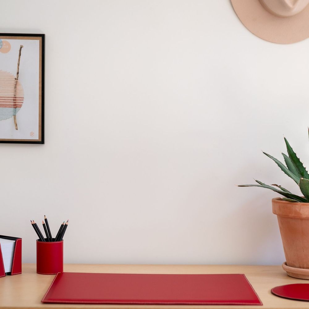 Objets de décoration - Pot à crayon en cuir Sigoyer - MIDIPY