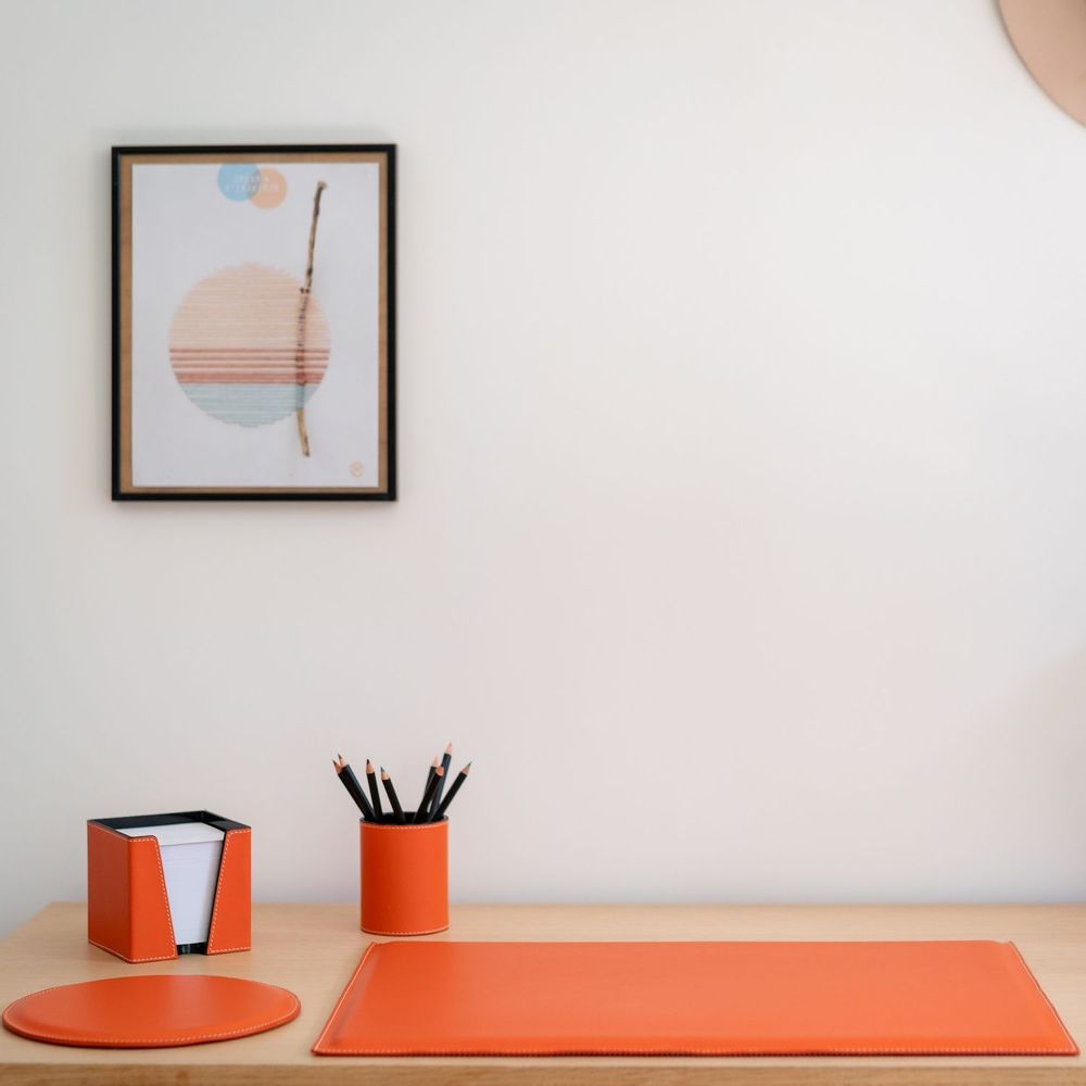 Objets de décoration - Pot à crayon en cuir Sigoyer - MIDIPY