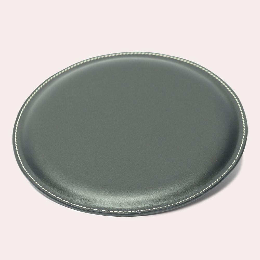 Decorative objects - Beaureceuil leather mouse pad - MIDIPY