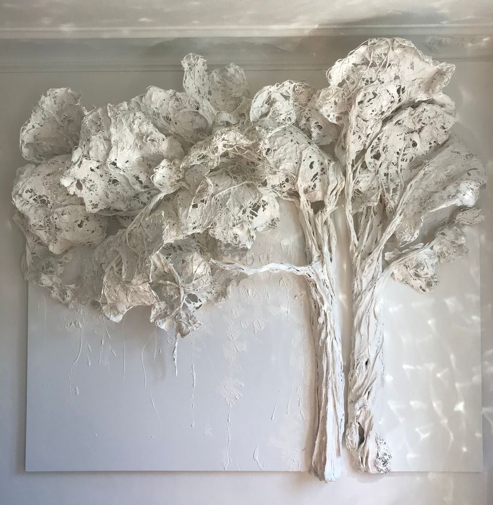 Decorative objects - Arbre de lumière 1 ( sculpture murale en diptyque) - NIKI STYLIANOU