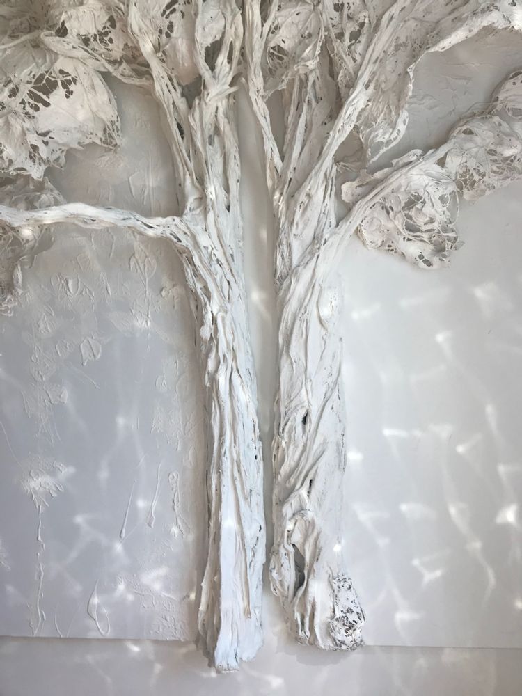 Decorative objects - Arbre de lumière 1 ( sculpture murale en diptyque) - NIKI STYLIANOU