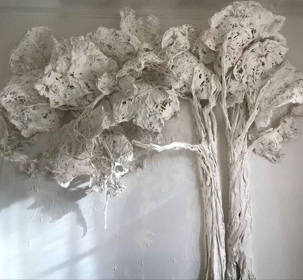 Decorative objects - Arbre de lumière 1 ( sculpture murale en diptyque) - NIKI STYLIANOU