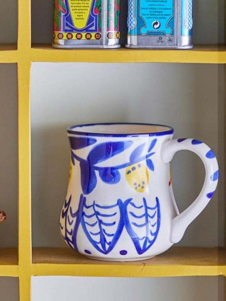 Objets design - Maxima Mug, Blue, Grès. - CREATIVE COLLECTION