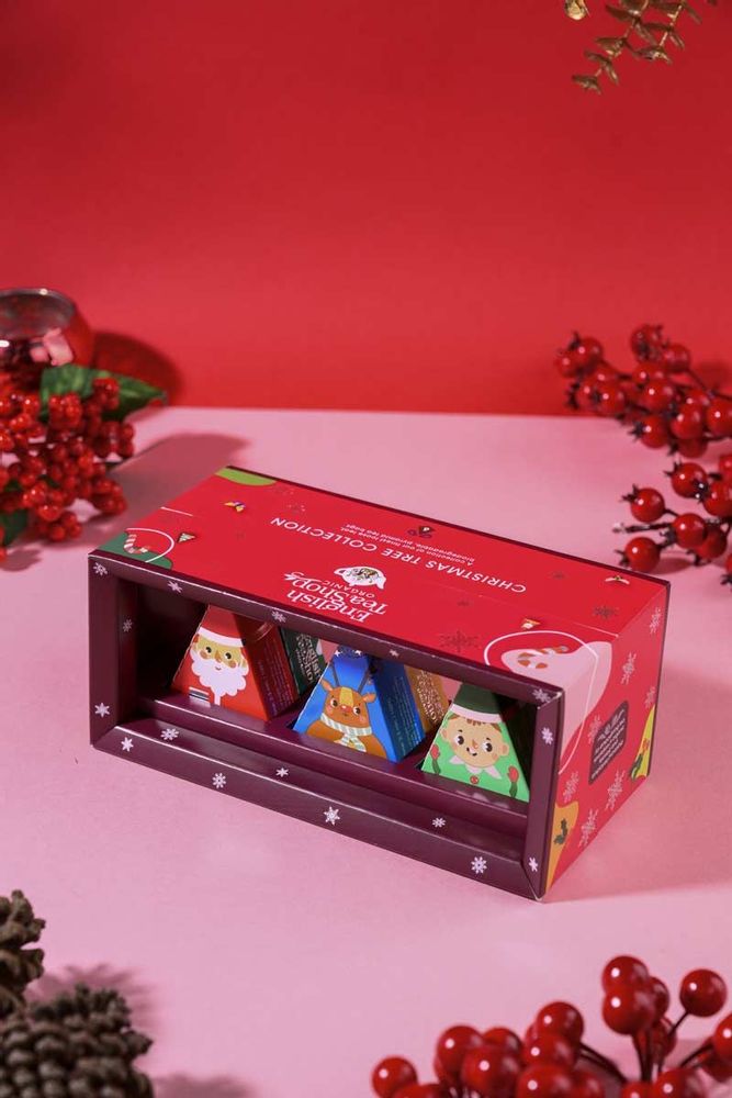 Coffrets et boîtes - Coffret de thés et infusions bio Personnage de Noël English Tea Shop - NATURE & EXPRESSION