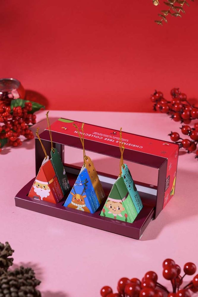 Coffrets et boîtes - Coffret de thés et infusions bio Personnage de Noël English Tea Shop - NATURE & EXPRESSION