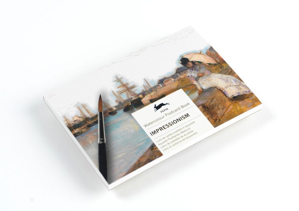 Gifts - PEPIN Watercolour Postcard Books - THE PEPIN PRESS