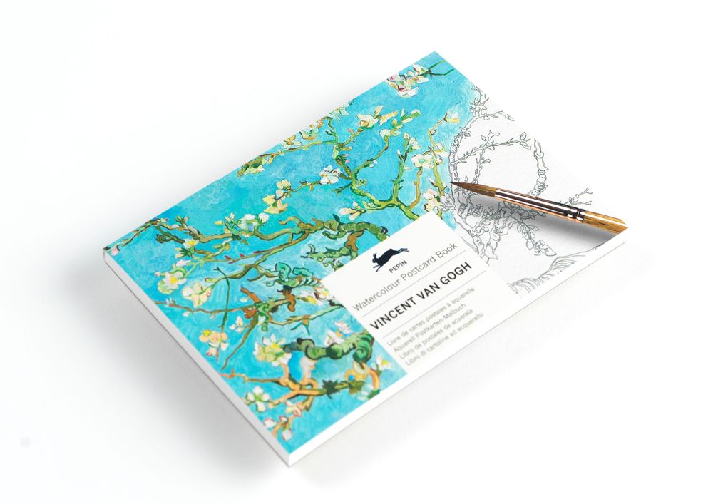 Gifts - PEPIN Watercolour Postcard Books - THE PEPIN PRESS