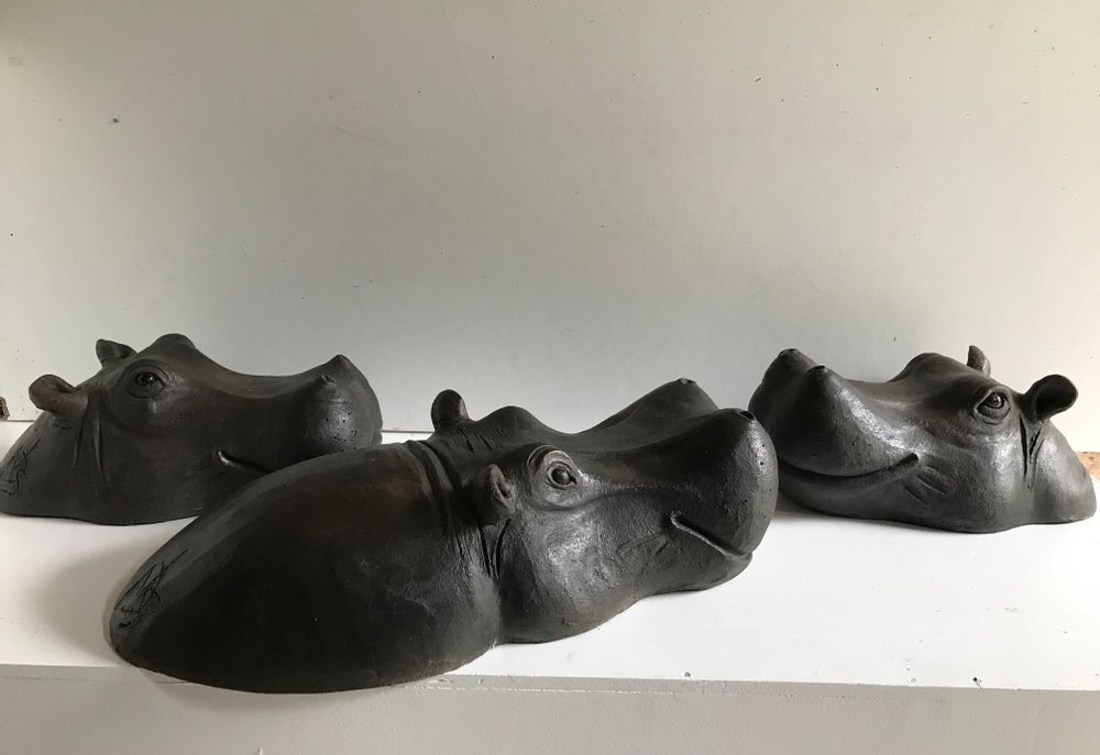 Pièces uniques - HIPPOPOTAME - NICOLE DORAY S