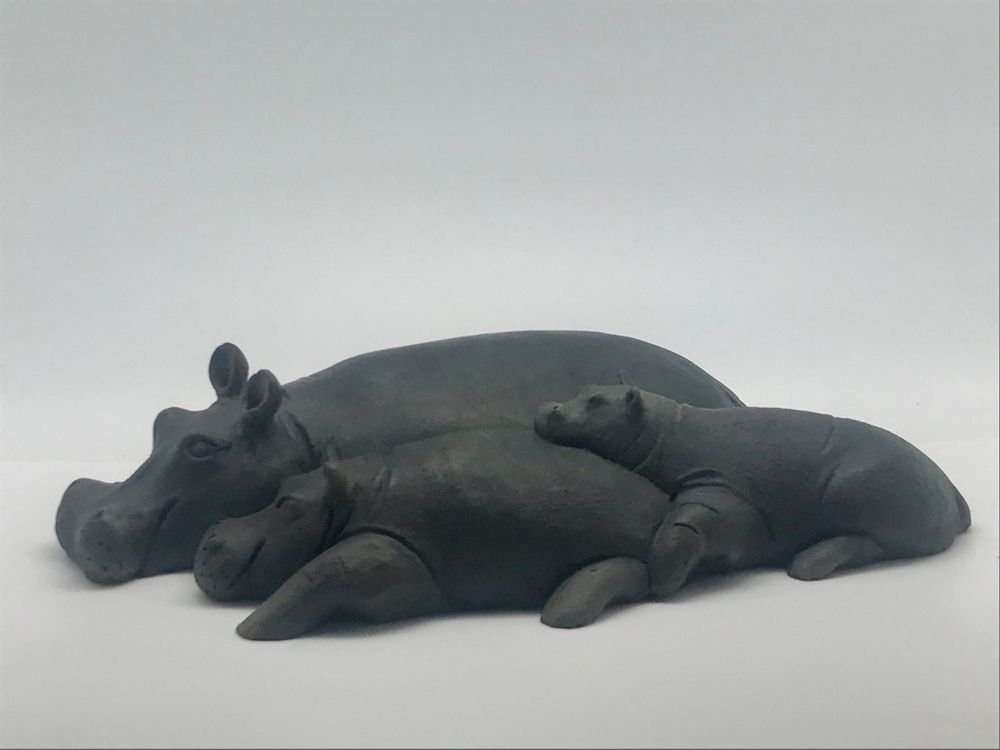 Pièces uniques - HIPPOPOTAME - NICOLE DORAY S