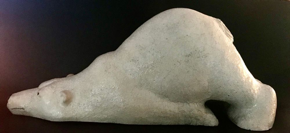 Pièces uniques - OURS POLAIRE - NICOLE DORAY S