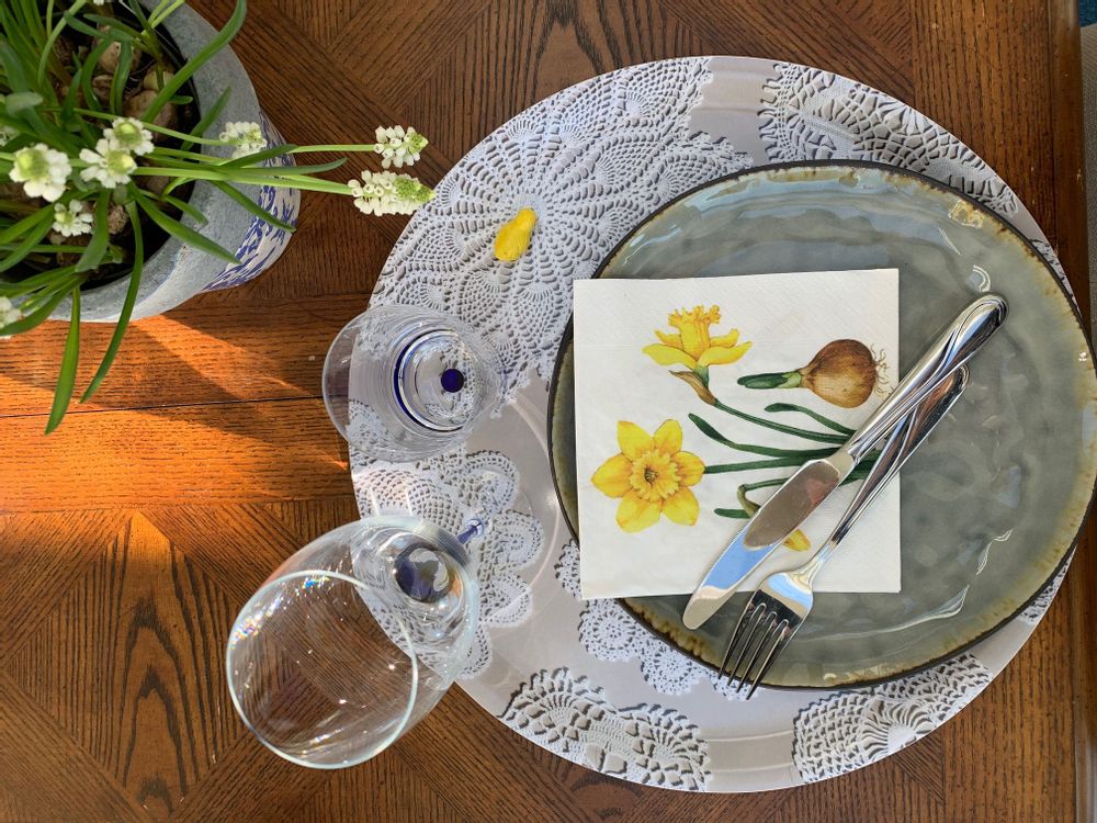 Assiettes au quotidien - Collection Ingrid - Plateau circulaire - FRIBE FORM®