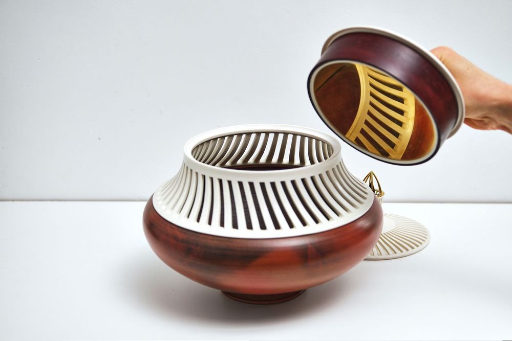 Caskets and boxes - Jewelry Box, Memoriae - JULIETTE VIVIEN CÉRAMIQUE