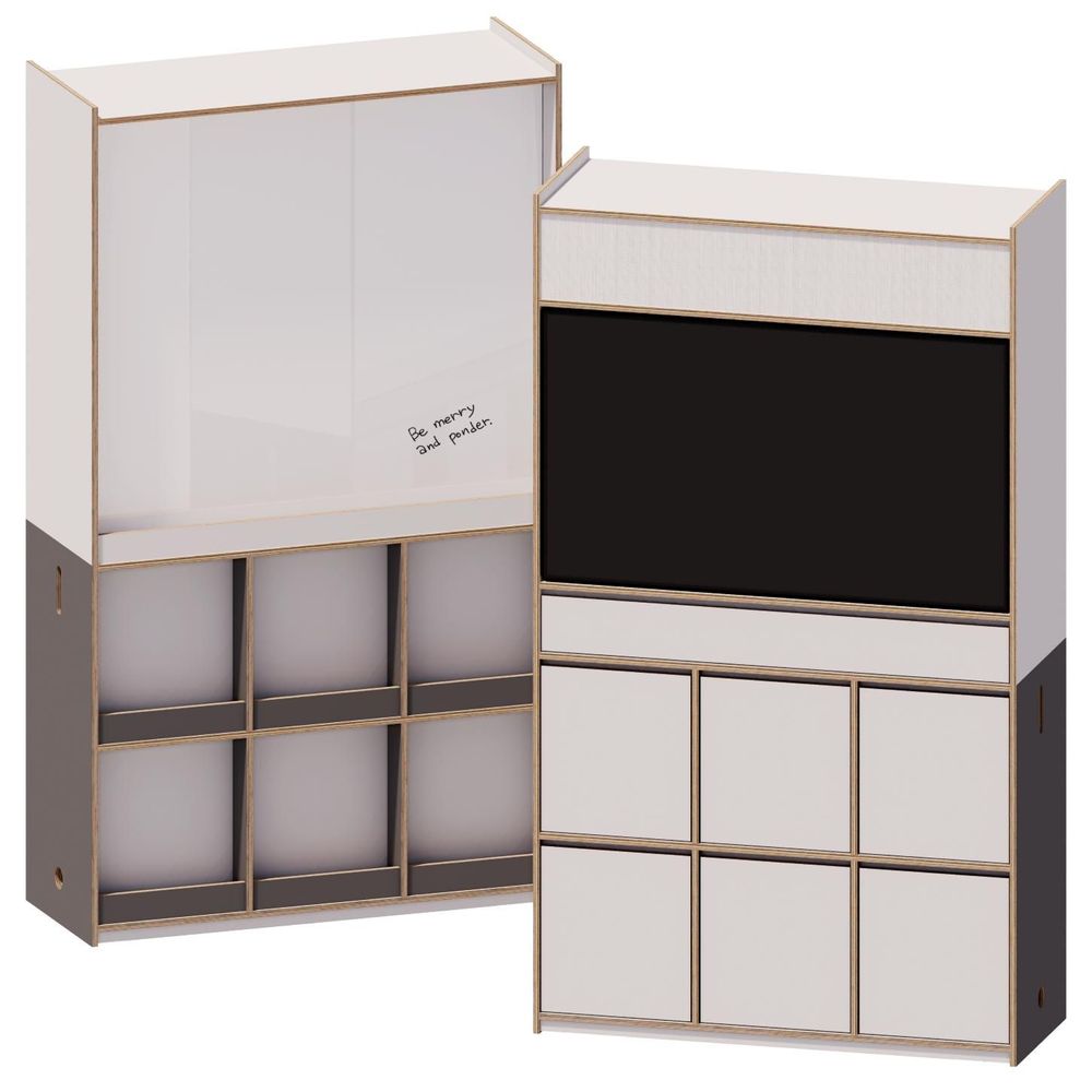 Etagères - [MerryPonder] MFS (Mobile Furniture System) - KIDP(KOREA INSTITUTE OF DESIGN PROMOTION)