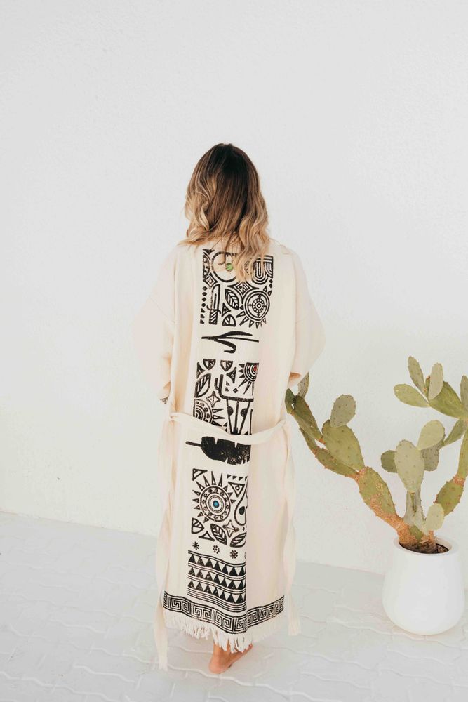 Homewear - COTTON BEACHWEAR- MYTHOS - PAMUKME