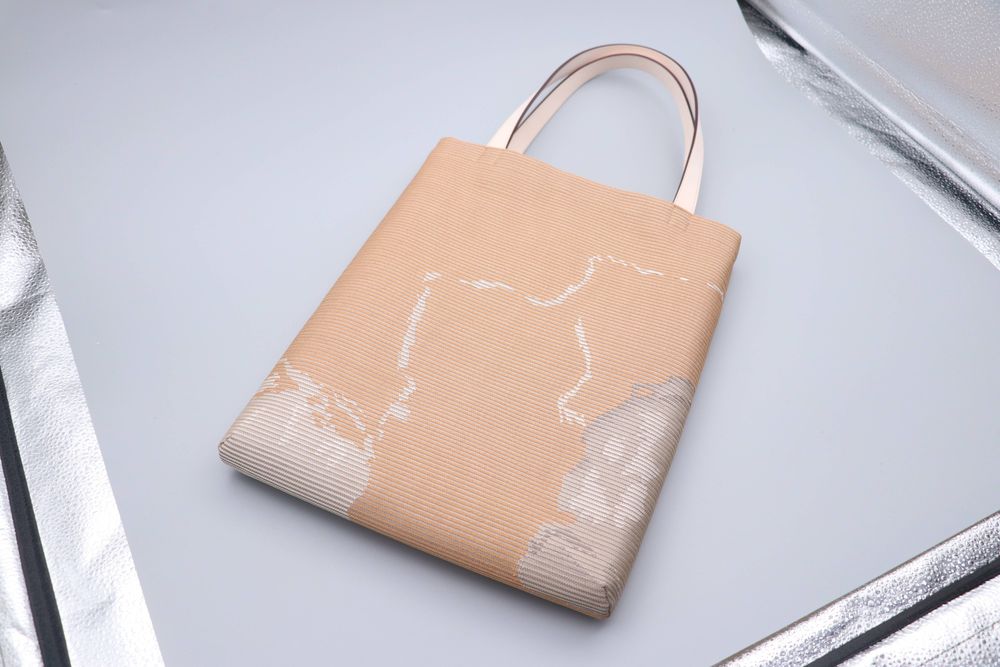 Design objects - Kesi Silk Lake Stone Silk Handbag - THE ZHAI