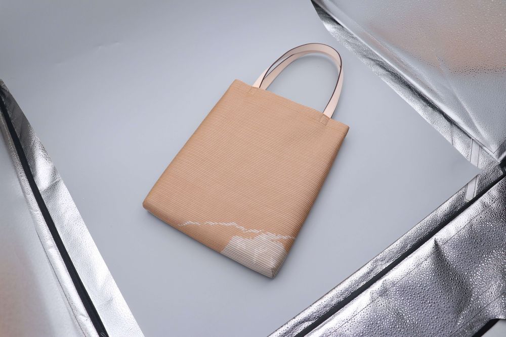 Design objects - Kesi Silk Lake Stone Silk Handbag - THE ZHAI