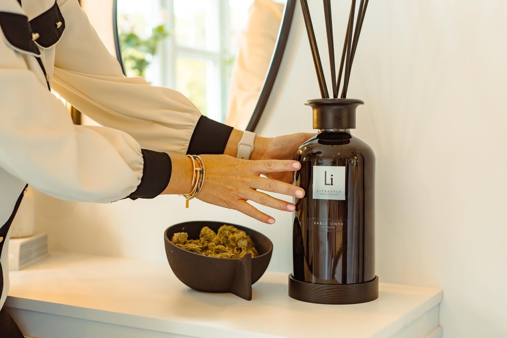 Diffuseurs de parfums - Diffuseur en onyx de sable XXL - LIFESTYLE HOME COLLECTION LTD