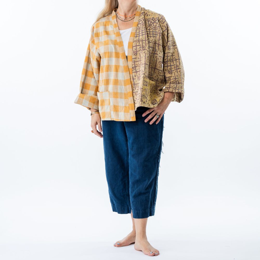 Prêt-à-porter - Manteau Kantha vintage - NEST FACTORY
