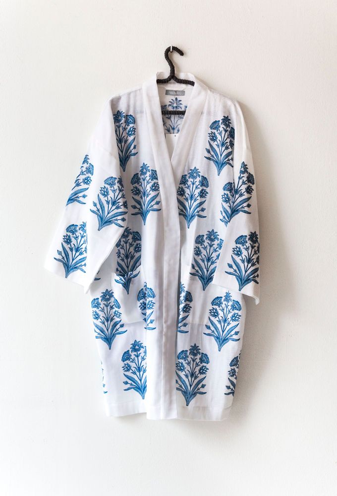 Sleepwear - Bouquet Robe - NEST FACTORY