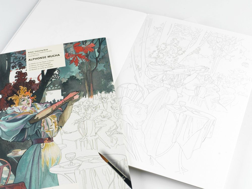 Cadeaux - Livret de coloriage Artistes - THE PEPIN PRESS