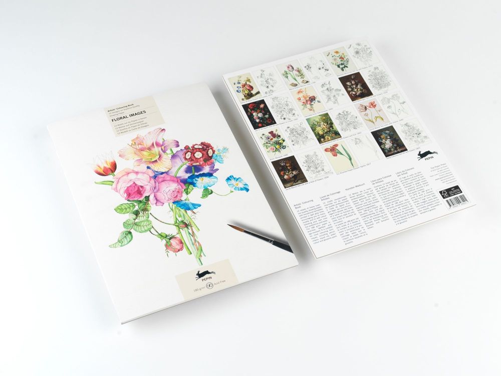 Cadeaux - Livret de coloriage Artistes - THE PEPIN PRESS