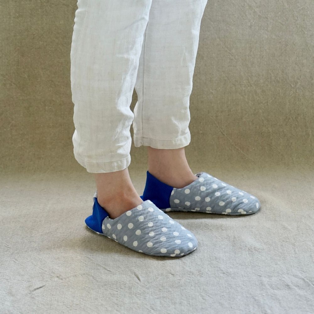 Chaussettes - Polka dots × Linen - MERIPPA