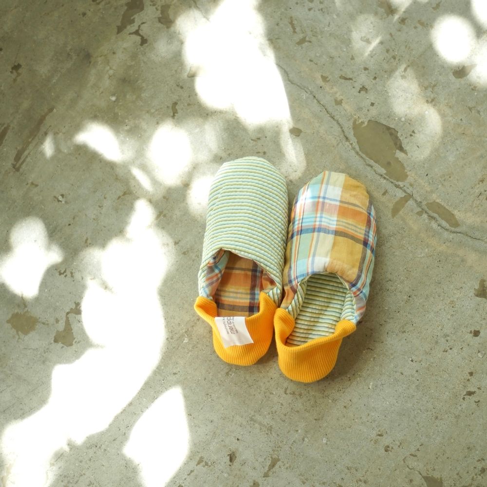 Chaussettes - Colorful stripes × plaid - MERIPPA