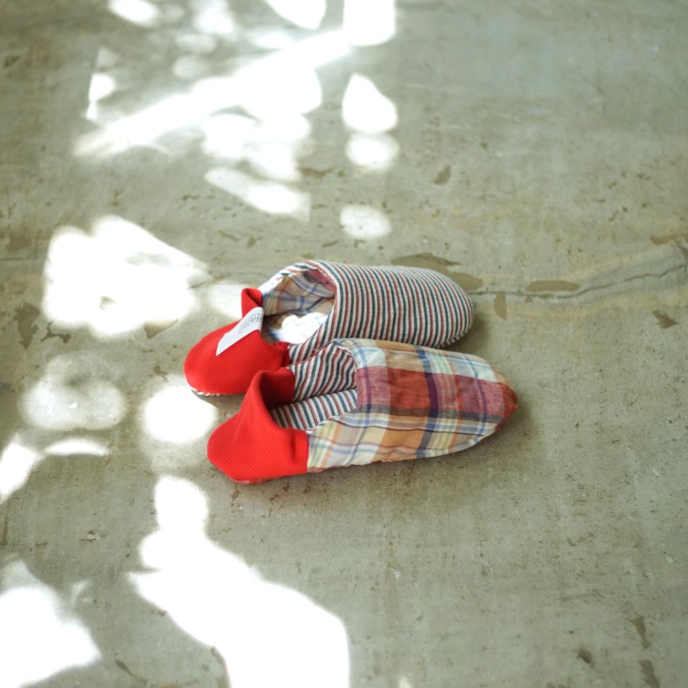 Chaussettes - Colorful stripes × plaid - MERIPPA