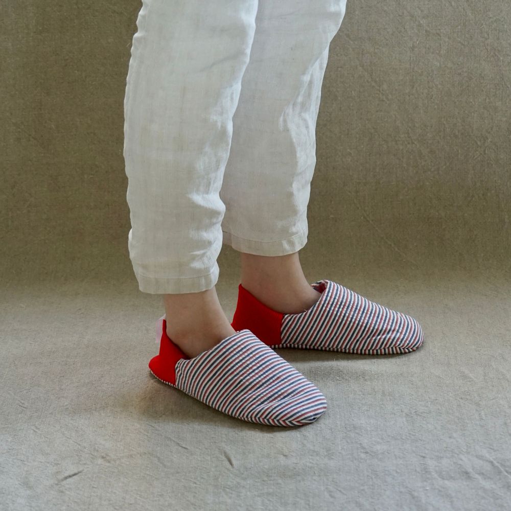 Chaussettes - Colorful stripes × plaid - MERIPPA