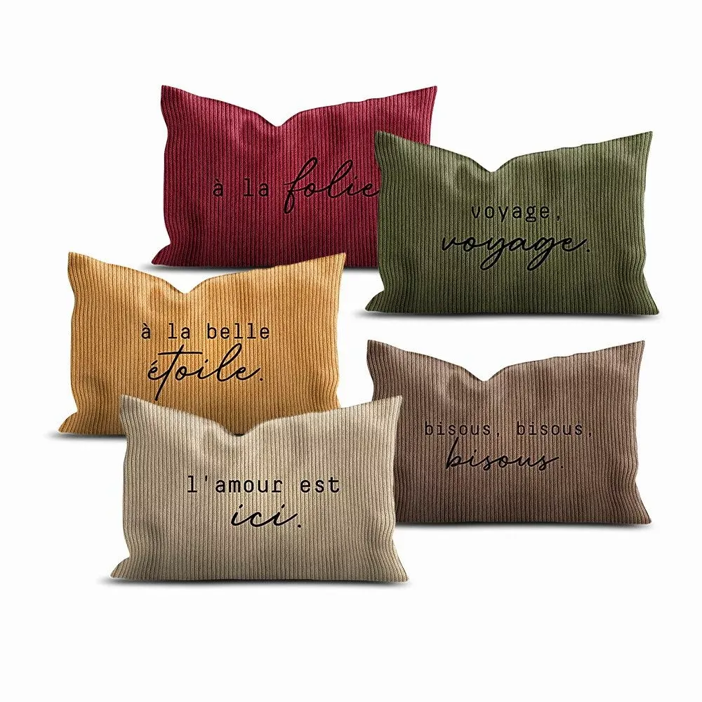 Coussins textile - Coussins brodés - PODEVACHE