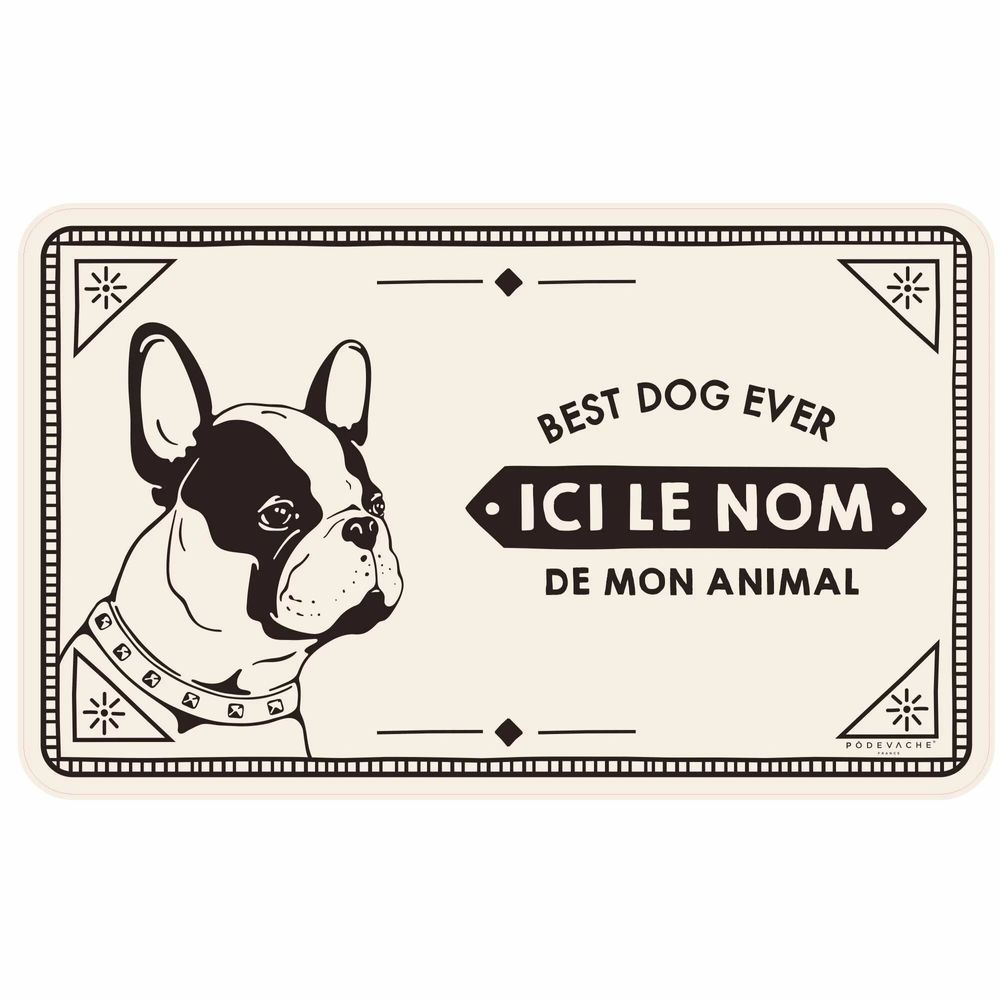 Tapis design - Tapis gamelle personnalisés - PODEVACHE