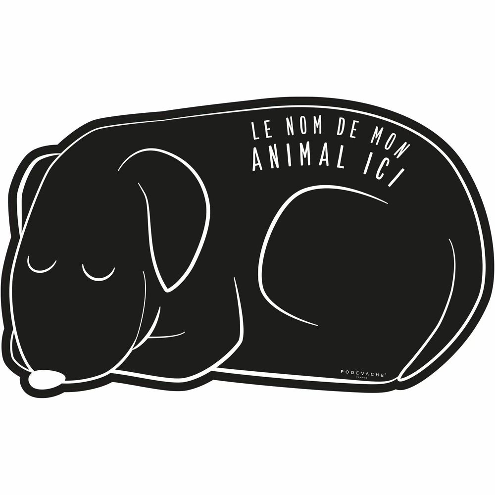 Tapis design - Tapis gamelle personnalisés - PODEVACHE