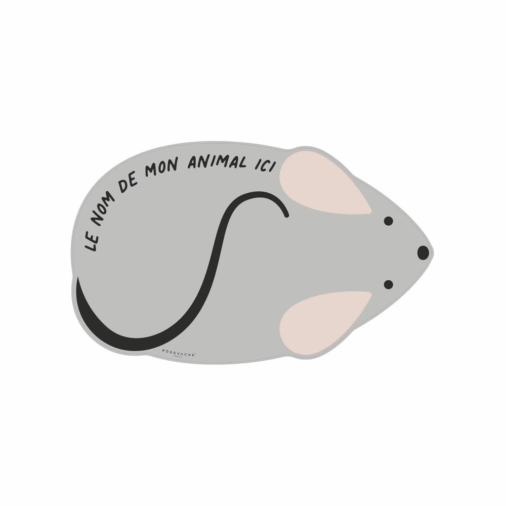 Tapis design - Tapis gamelle personnalisés - PODEVACHE