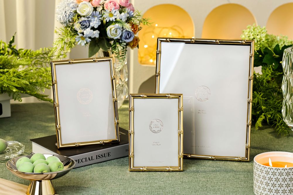 Cadeaux - Cadre photo en bambou Mandarin - WINKO INT'L PRODUCTS LTD