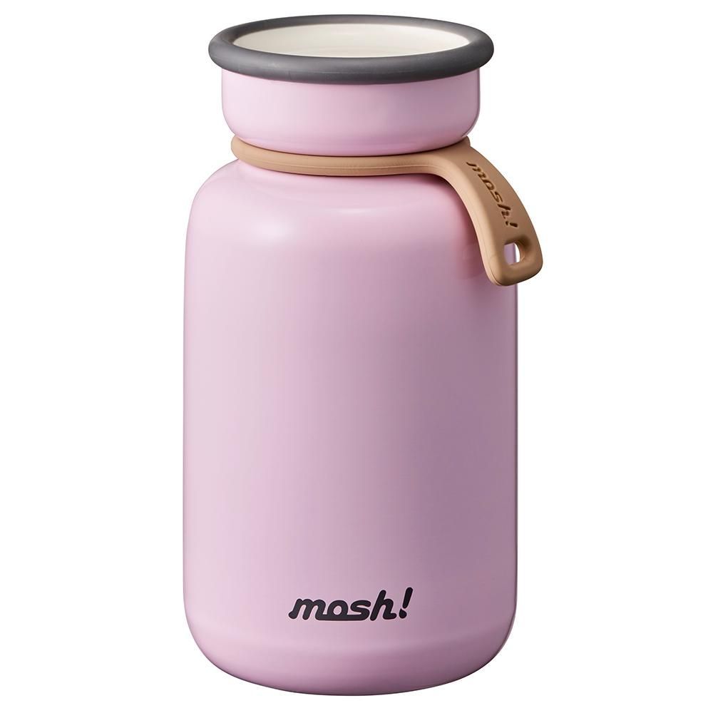 Travel accessories - 330 ml insulated stainless steel bottle - Bottle Latte/Mosh collection! - ABINGPLUS