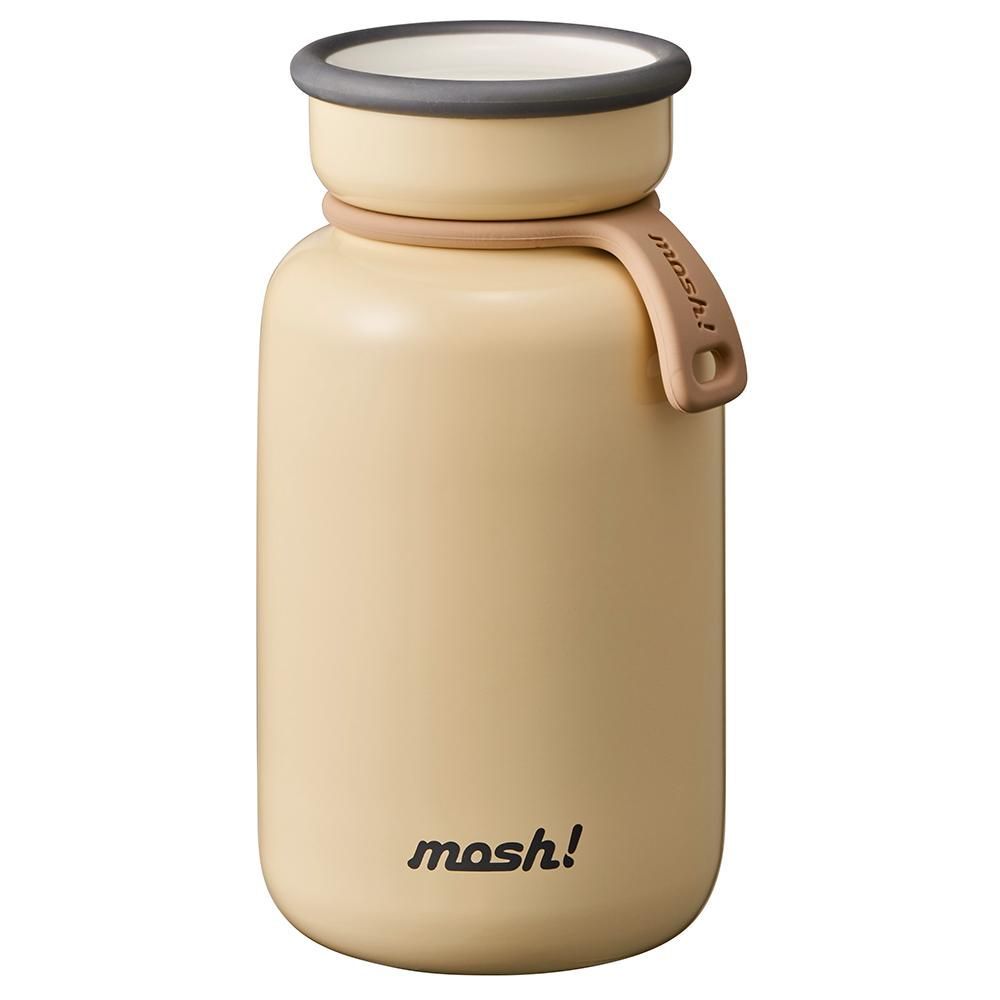 Travel accessories - 330 ml insulated stainless steel bottle - Bottle Latte/Mosh collection! - ABINGPLUS