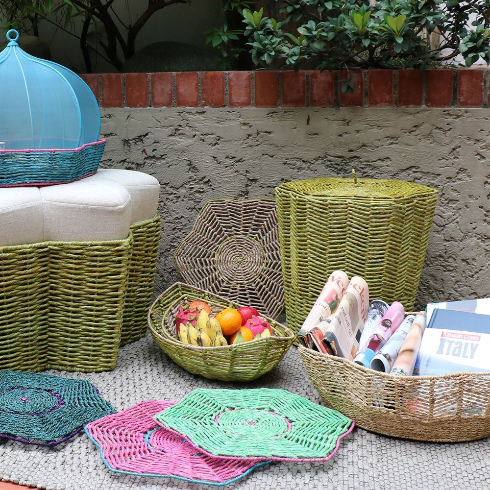 Trays - AYODHYA - LEAF Basket01L - AYODHYA