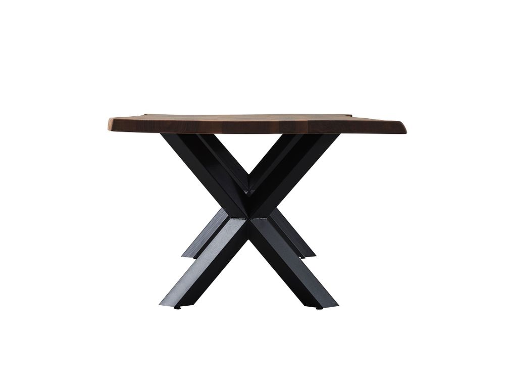 Meubles de cuisines - Table à manger massive en noyer noir - Table en bois pour restaurants - TINELLA WOOD