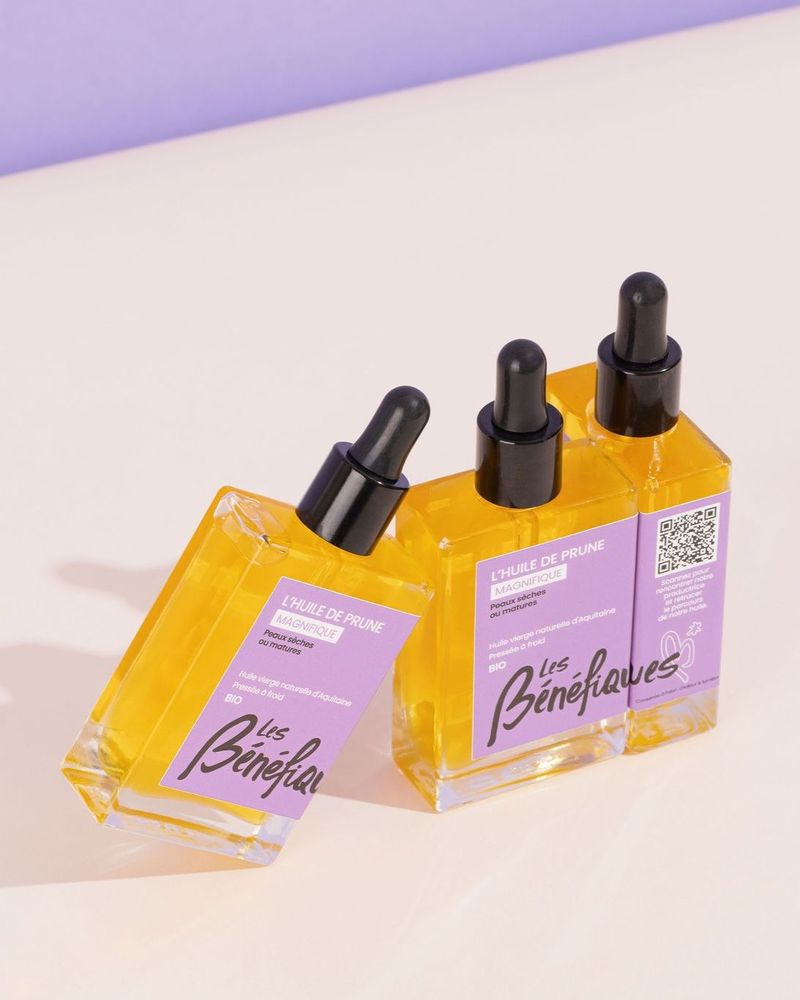 Cosmétiques - L'huile de Prune d'Aquitaine Multi-usages - LES BENEFIQUES