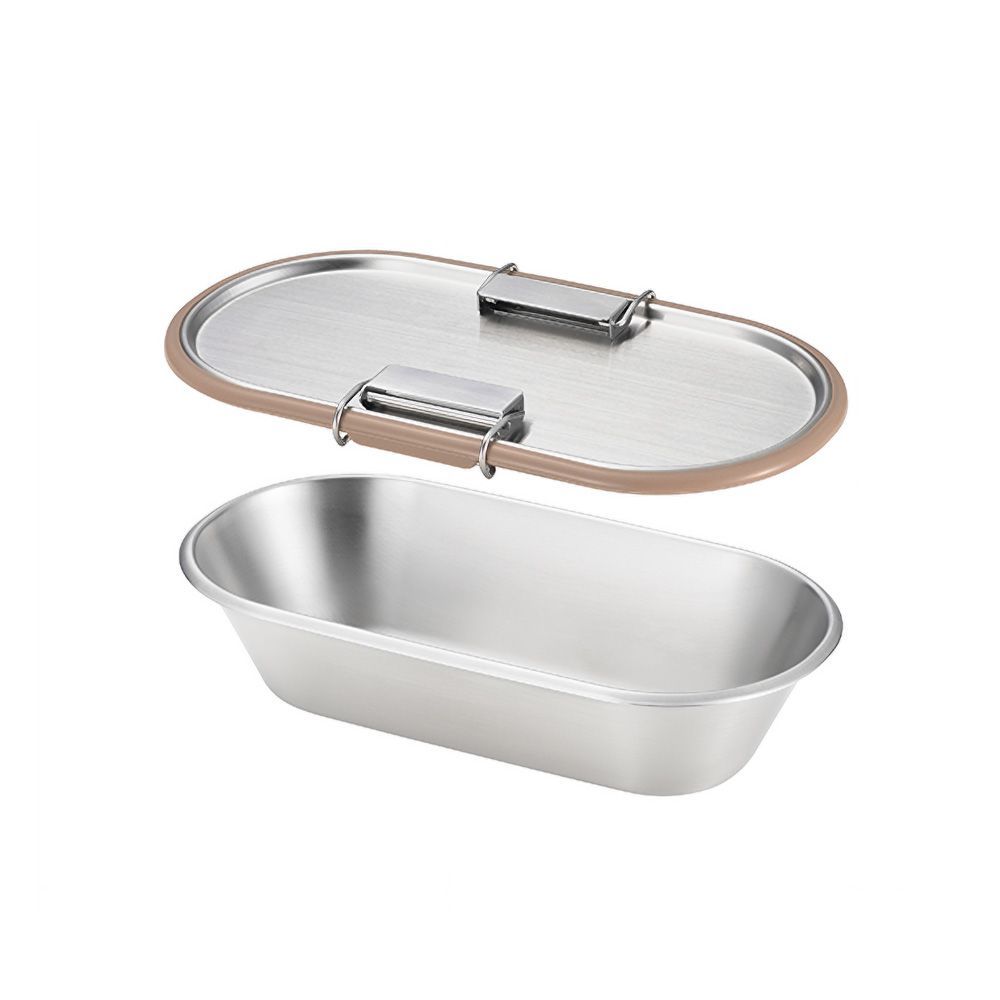 Kitchen utensils - Bento Box silicone Brow clip closure Aikata/Yoshikawa collection - ABINGPLUS