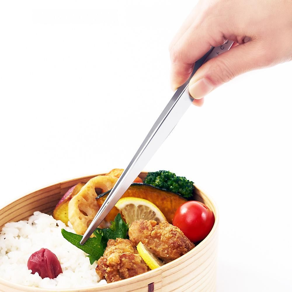 Kitchen utensils - Moribashi stainless steel tweezers - EatoCo collection - ABINGPLUS