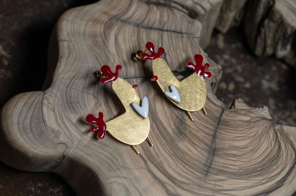 Bijoux - Collection TROIS PETITS POULETS - PASA JEWELLERY AND OBJECT