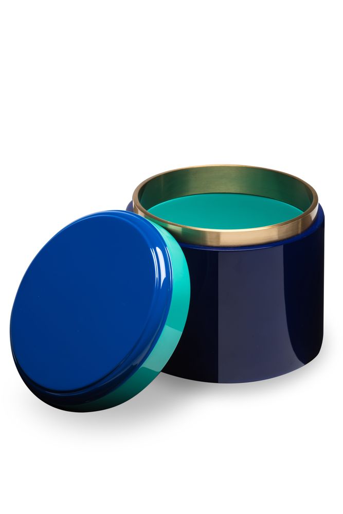 Objets de décoration - ENSEMBLE DE BOÎTES RONDES COLORS - HANOIA