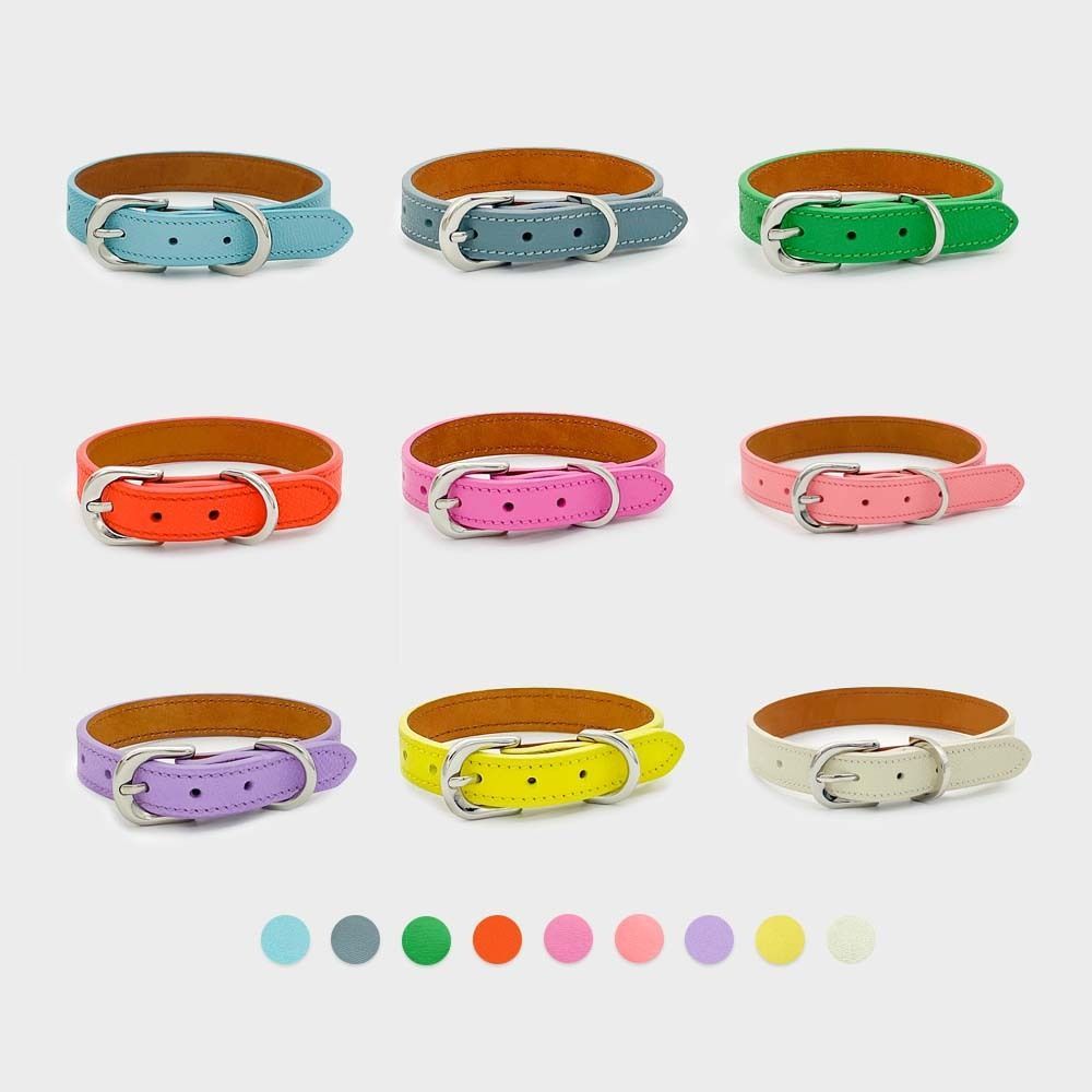 Decorative objects - Premium Epsom Leather Neck Collar - HEYLOOP